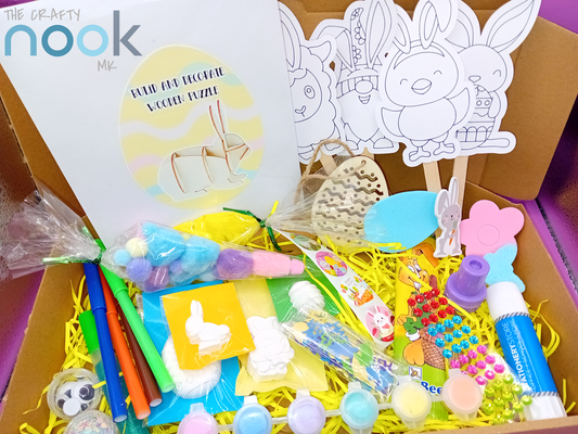 Kids Easter Craft Activity and Gift Box